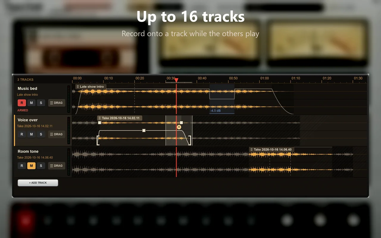 Build a whole tape